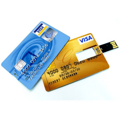 Διαφημιστικό USB σε σχήμα και μέγεθος πιστωτικής κάρτας