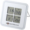 Ρολόι, θερμόμετρο ημερολόγιο LIVORNO € 6,60