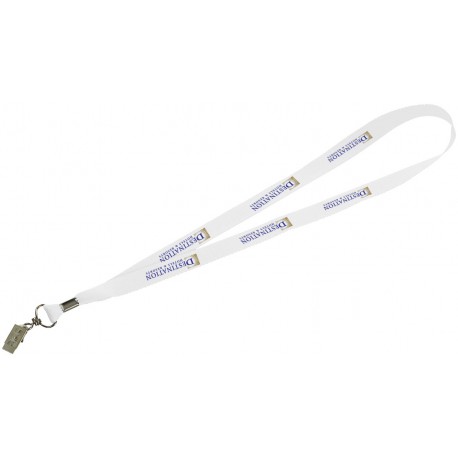 Lanyard with bulldog clip 