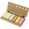 Σετ sticky notes, στυλό, χάρακας  € 1,38