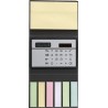 Μπλοκάκι με stickynotes, σελιδοδείκτες και αριθμομηχανή € 0,89