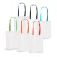 Shopping bag με χρωματιστό χερούλι  0,58€