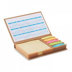 Set ημερολόγιο, σελιδοδείκτες.κύβος €  1,50
