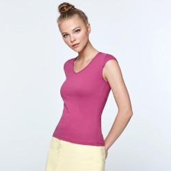 Γυναικείο μπλουζάκι v-neck Beatrice € 5,90