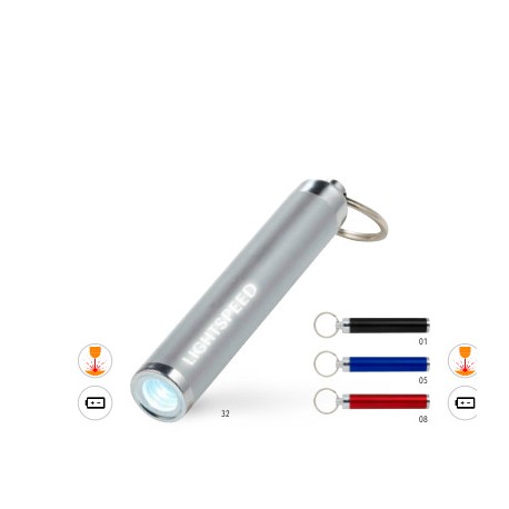 λόκ illuminatedΜεταλλικός φακός  μπρε € 0,90