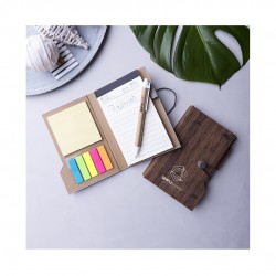 Sticky notepad Rasmor με οικολογικό στυλό € 4,80