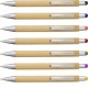 Οικολογικό στυλό Bamboo με χρωματιστή ακίδα αφής  € 0,70