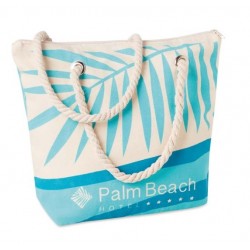 Canvas Beach bag Palm beach