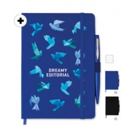 Note book A5  + στυλό Notaplus € 5,50