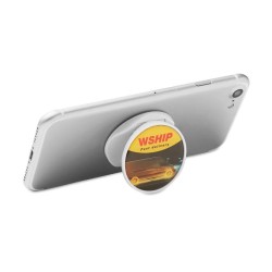 Full colour foldable phone stand and holder