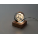 Γυάλινη φωτιζόμενη υδρόγειος Globe light € 4,85