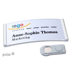 Μαγνητικό καρτελάκι ονόματος polar clasic