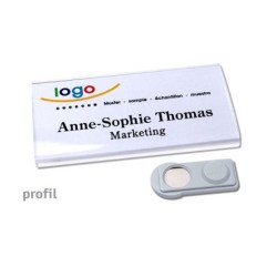 Μαγνητικό  καρτελάκι ονόματος profil